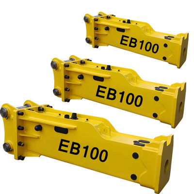 EB100 ค้อนทุบไฮดรอลิกสำหรับ 10 ~ 15 ตัน PC100 PC120 ZX120 CATEEEE312B SH120 Excavator