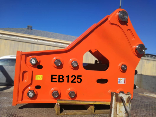 EB1250 125Mm Chisel Excavator ไฮดรอลิก Rock Breaker Hammer