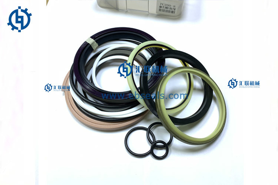 ทนทาน PC200LC-8 Komatsu Digger Parts PC200-8 Arm Cylinder Seal Kit O Ring