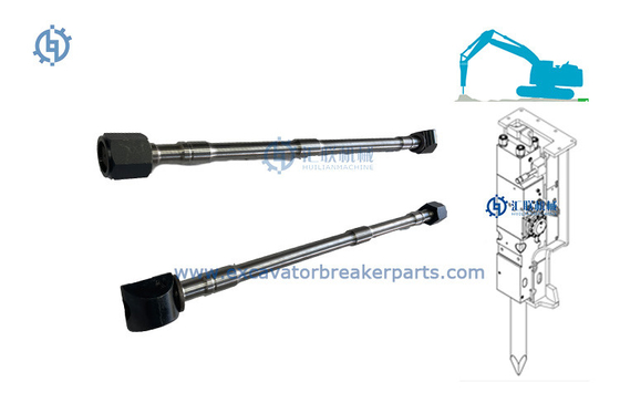 SB60 Breaker Parts ผ่าน Bolt สำหรับ Soosan Hydraulic Hammer Cylinder Side Rod